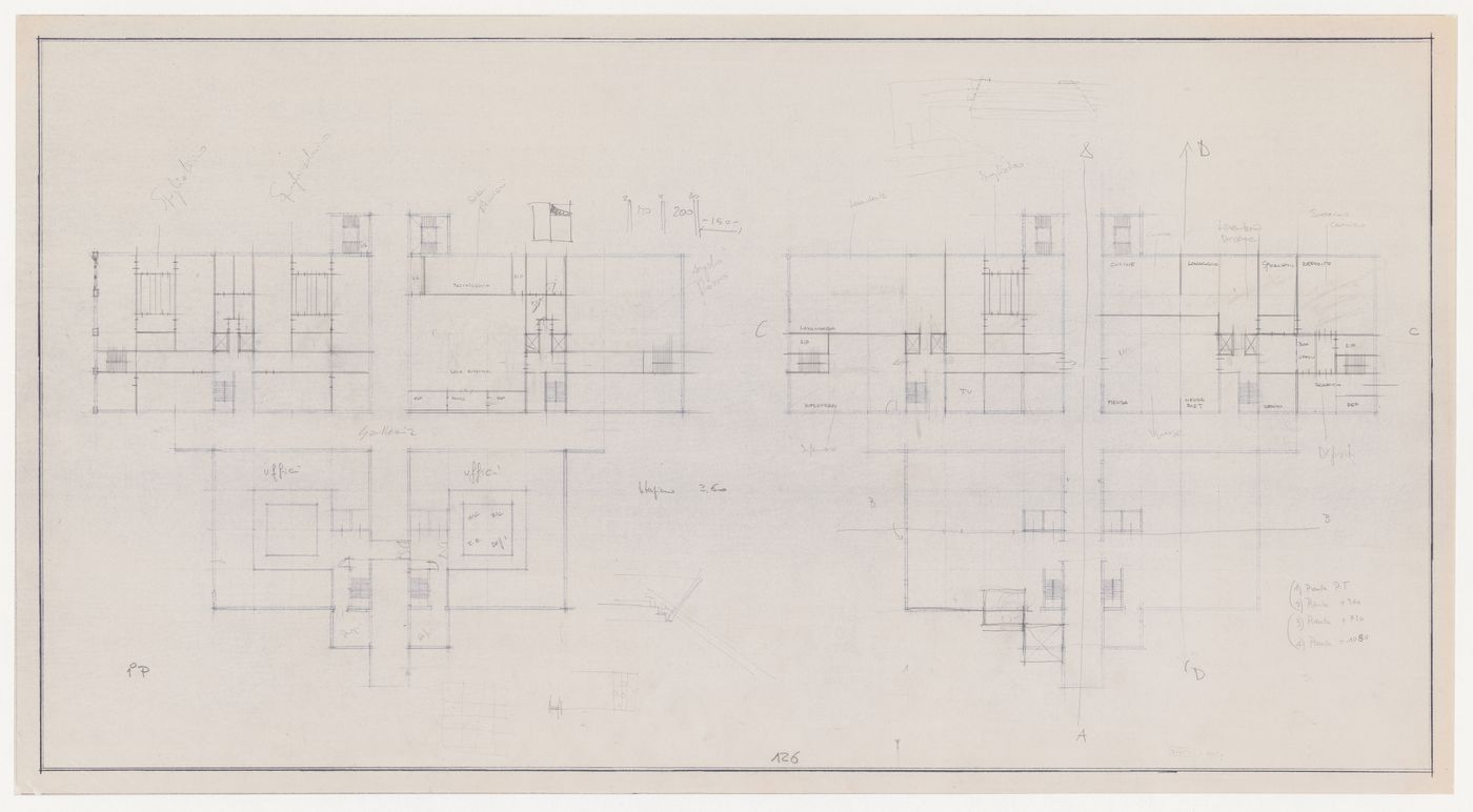 Plans for Fabbrica attrezature ospedaliere a Sysran, Soviet Union (now Russia)