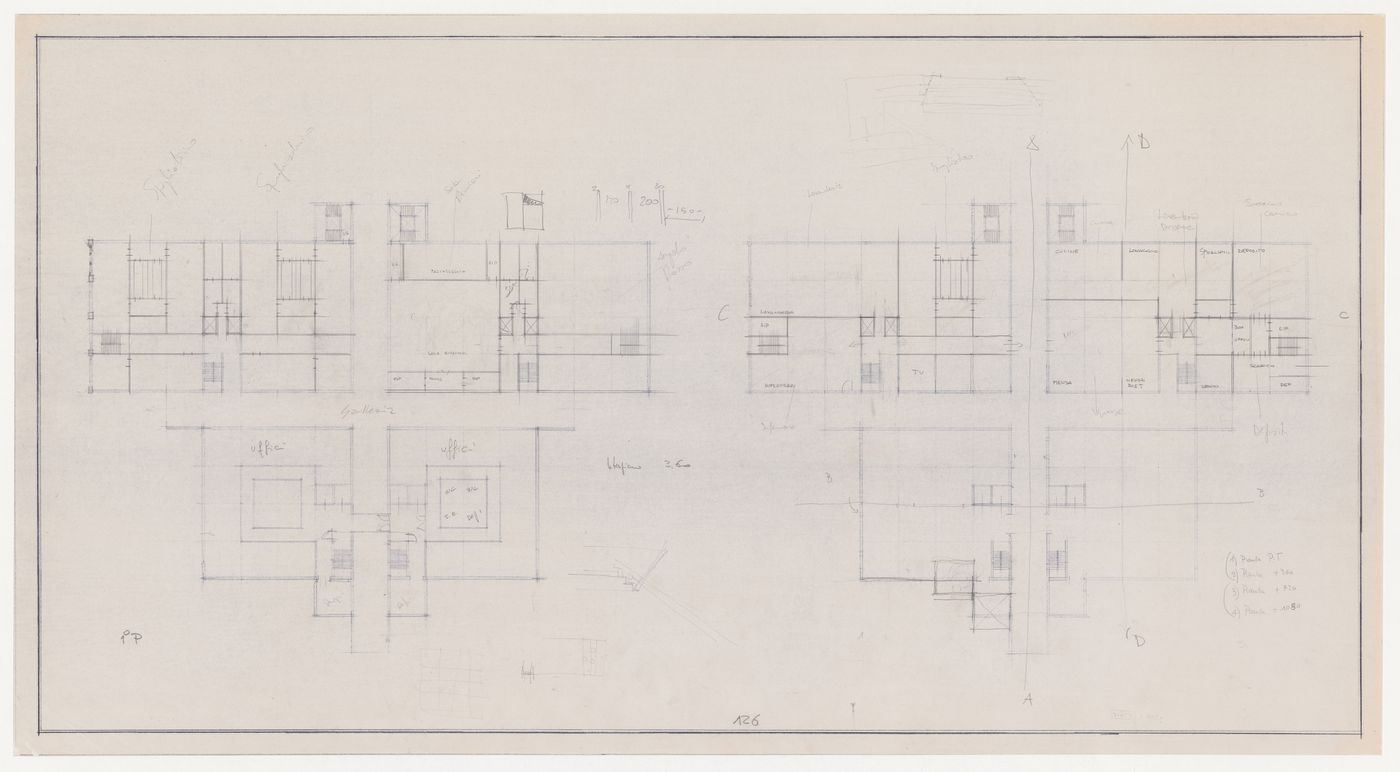 Plans for Fabbrica attrezature ospedaliere a Sysran, Soviet Union (now Russia)