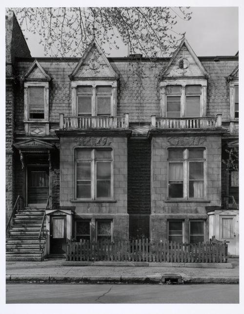 Milton Park Project: Strip elevation no. 9, 3555 Hutchison, Montréal, Québec