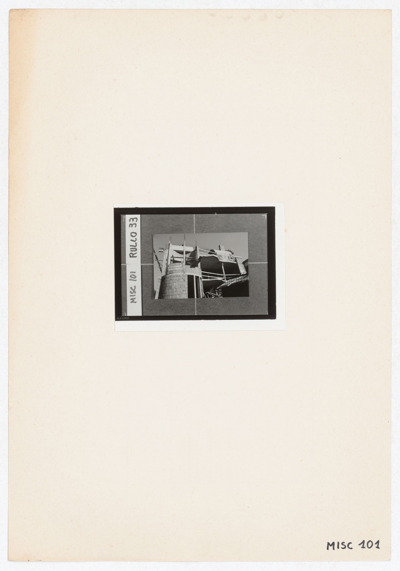 Photograph for the exhibition Hans Hollein. Opere 1960-1988