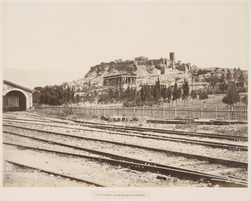 Plate from album ''Vues de la Grèce''