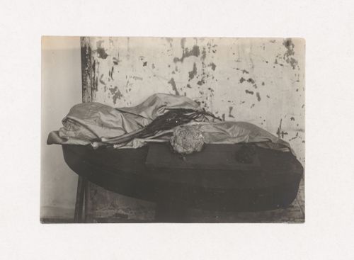 Photograph of a still life arrangement for student exercises for the "Colour" course at the Vkhutemas, Moscow