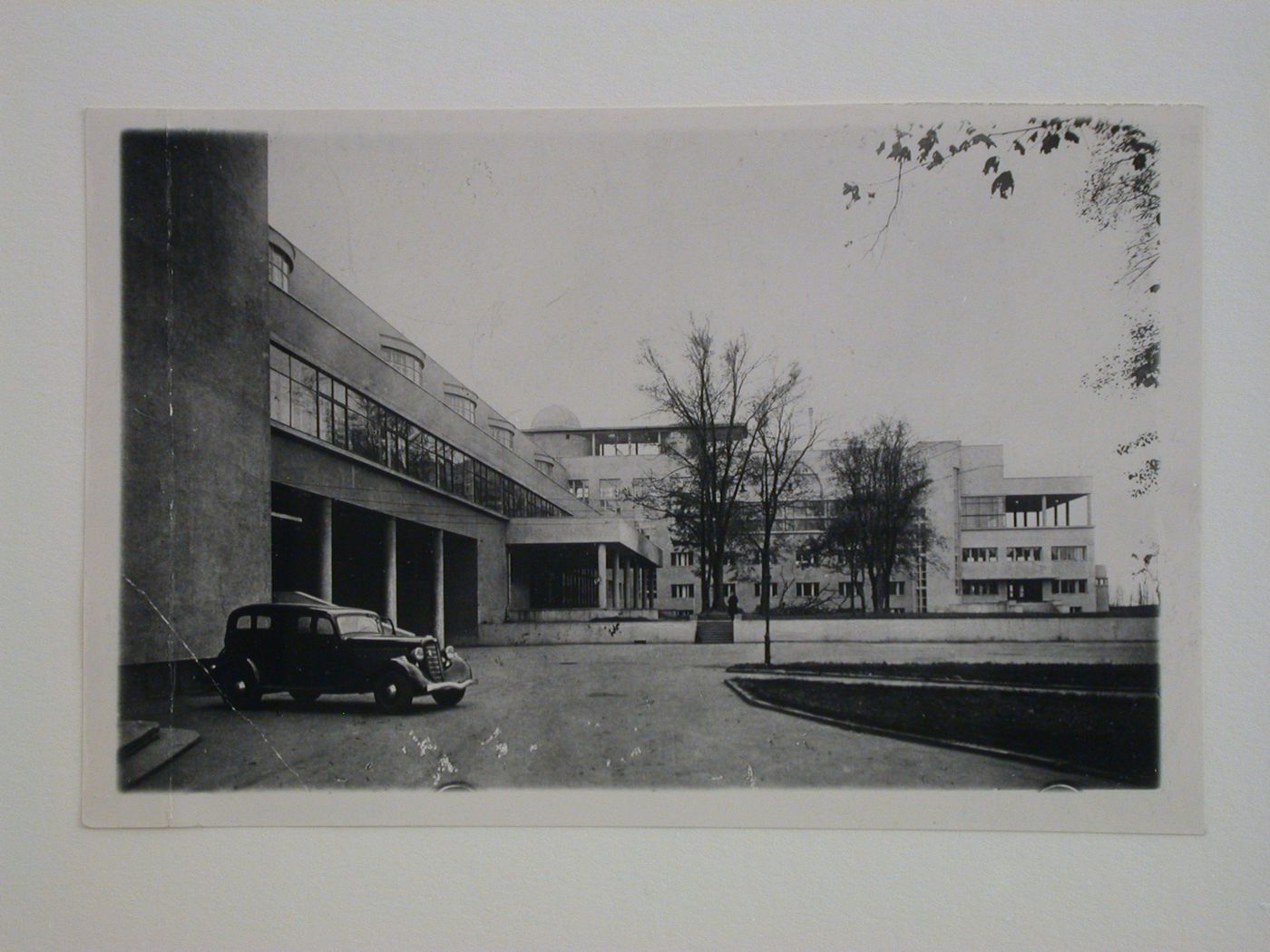 Exterior view of the ZIL Palace of Culture (club for the Likhachev Automobile Plant workers), Moscow