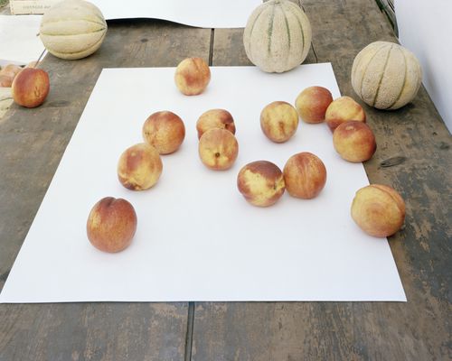Nature Morte with Melons and Peaches