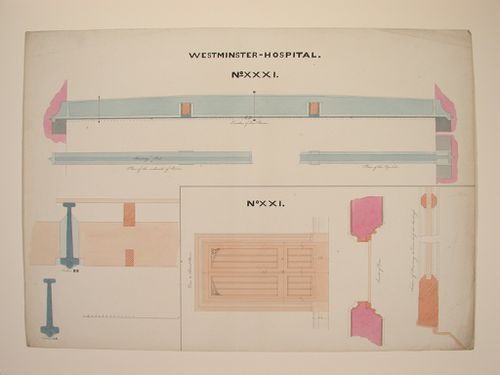 Westminster Hosp.-No.XXXIIChimney Shafts/Hall Door