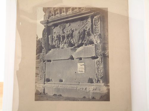 Arch of Titus, Procession of Seven Branched Candlesticks. 28