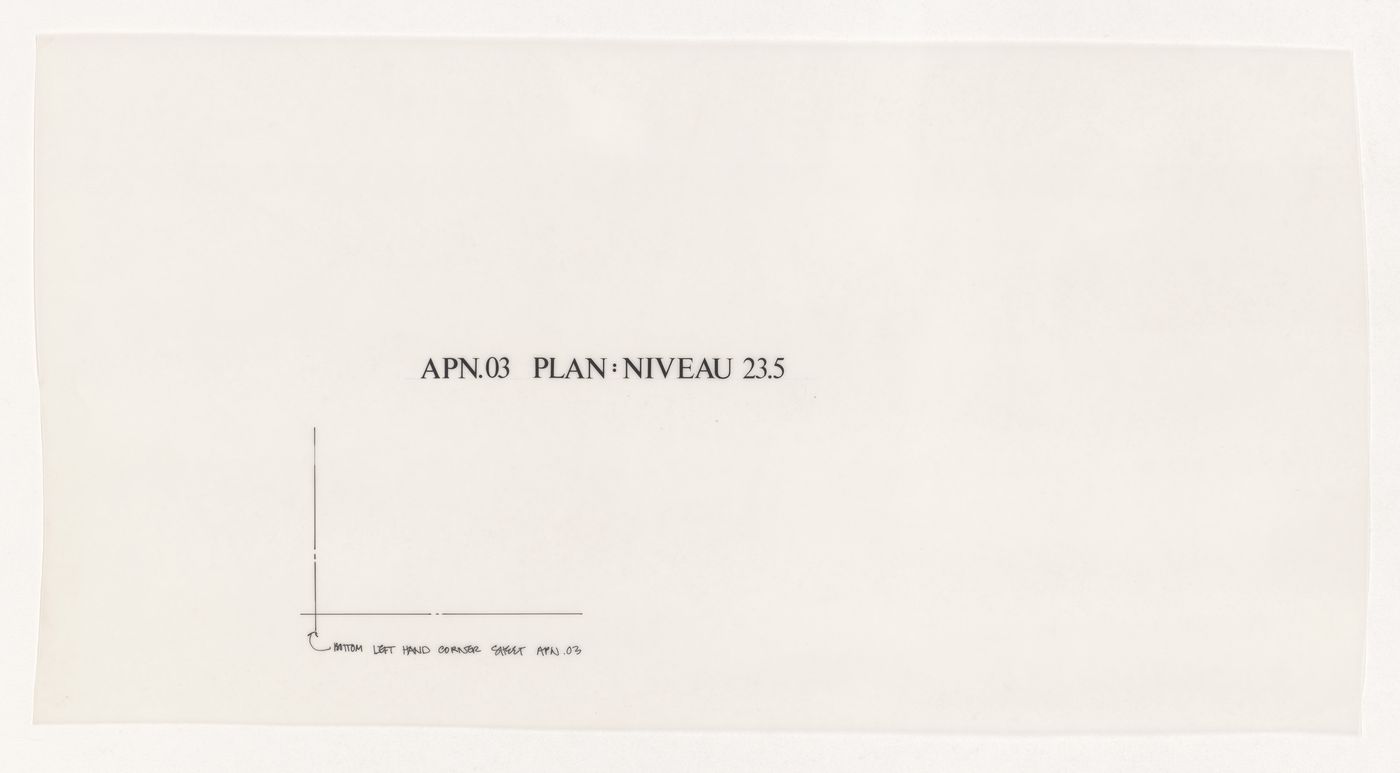 Caption for competition drawing, from the project file "Hamma Government Complex"