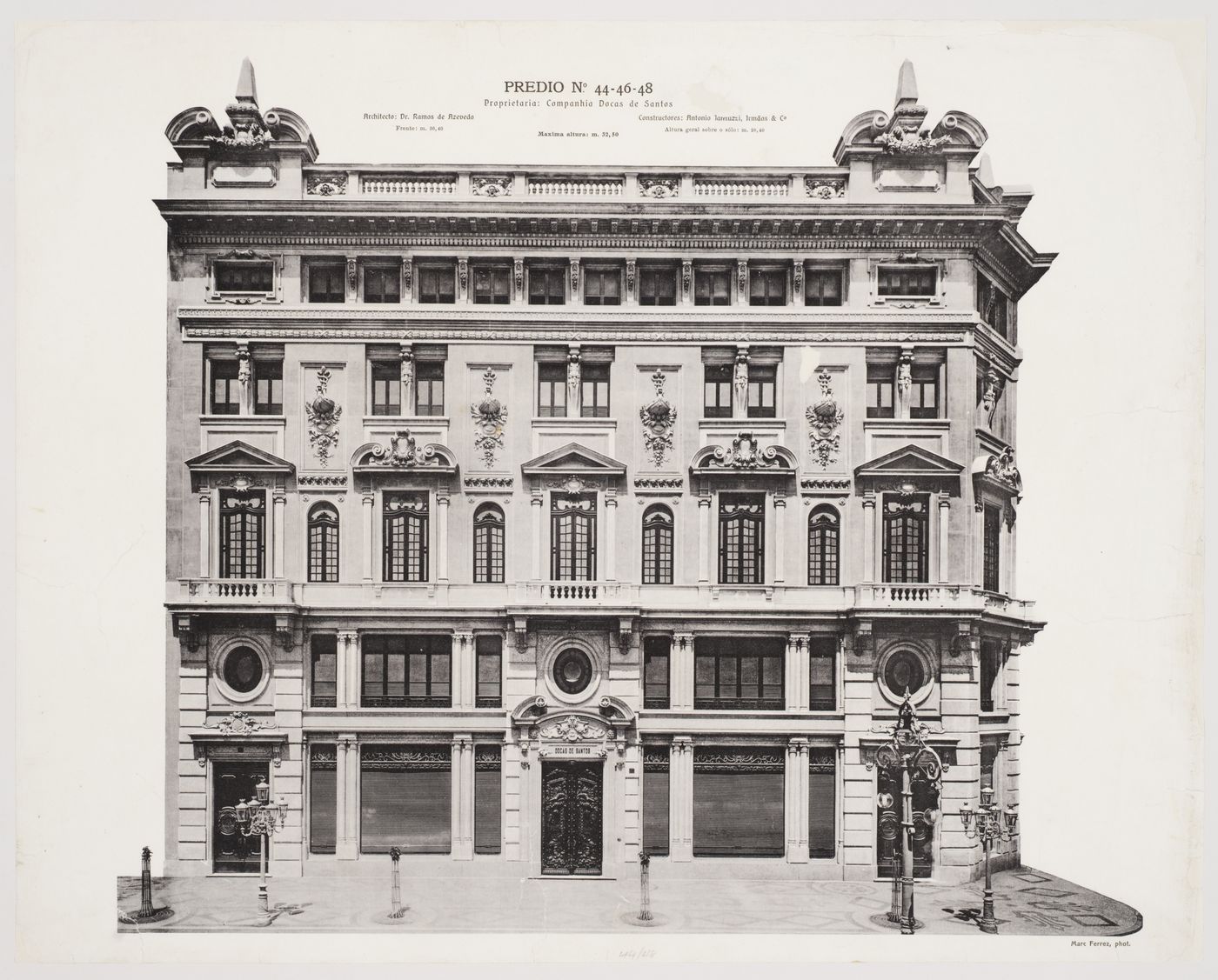 Plate from portfolio ''Avenida Central'', Brazil
