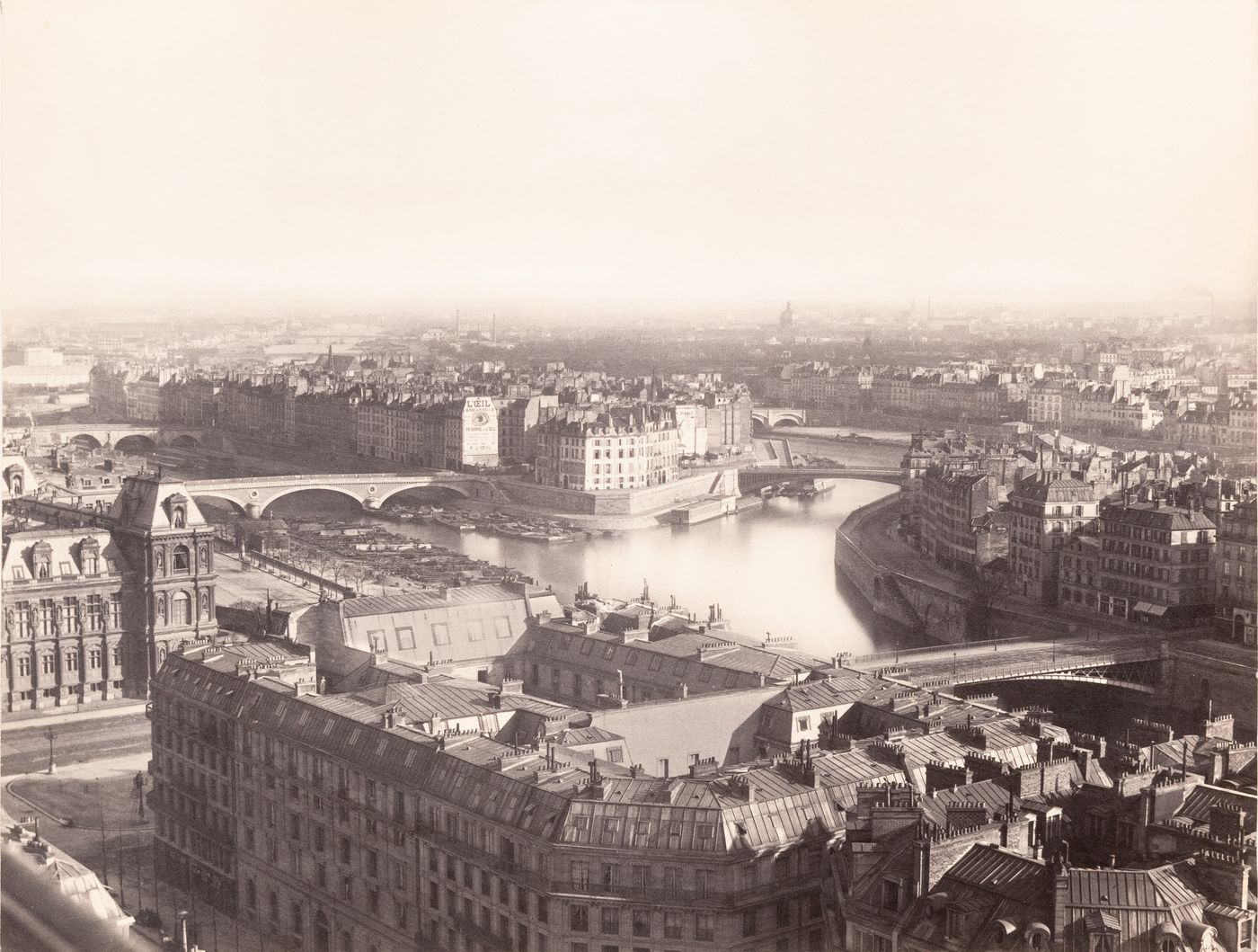 Plate from album ''Buildings, parks and streets of Paris, Versailles and environs, France''