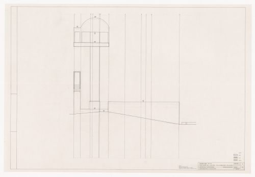 Section for Casa Mário Bahia [Mário Bahia house], Gondomar, Portugal