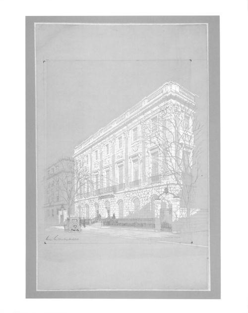 Design for U.S. Legation and Consular Bldg., Ottawa