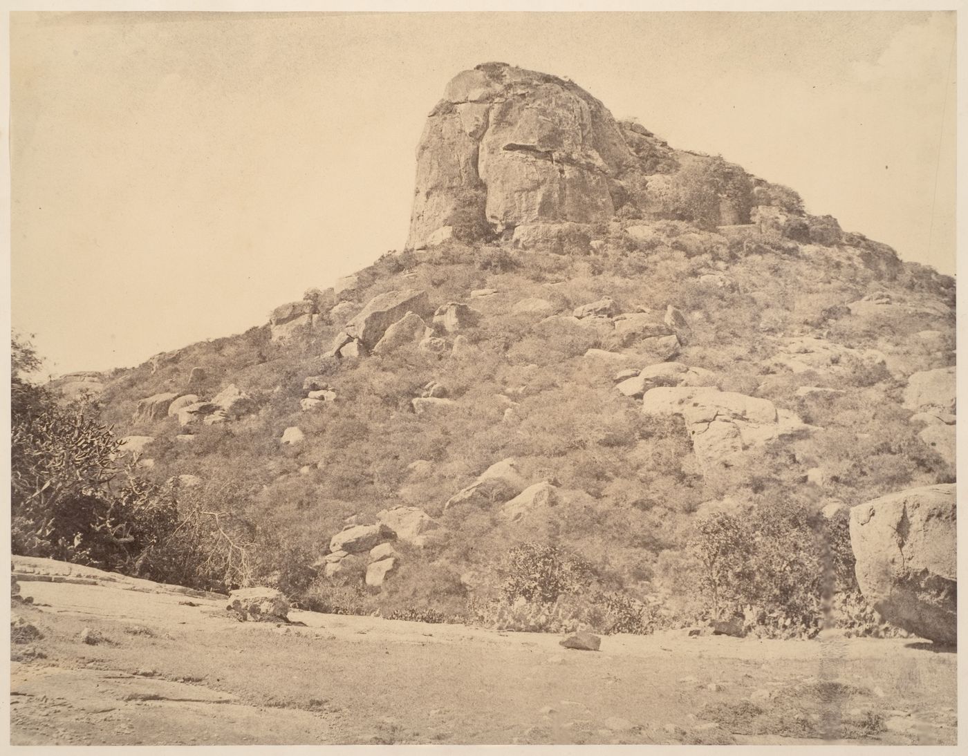 Royacottah.  Hill from north-west.