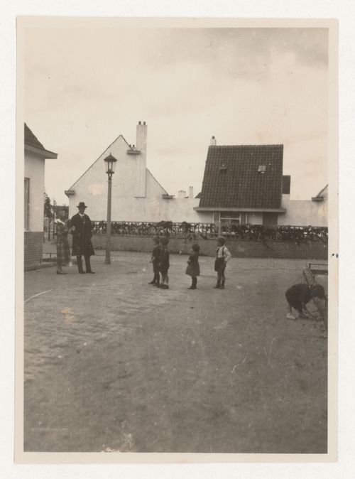 Exterior view of Oud-Mathenesse Housing Estate, Rotterdam, Netherlands