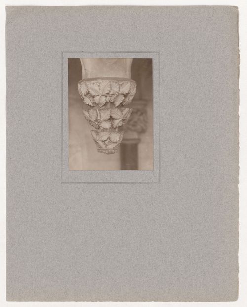 Plate from portfolio ''York Minster Chapter House''