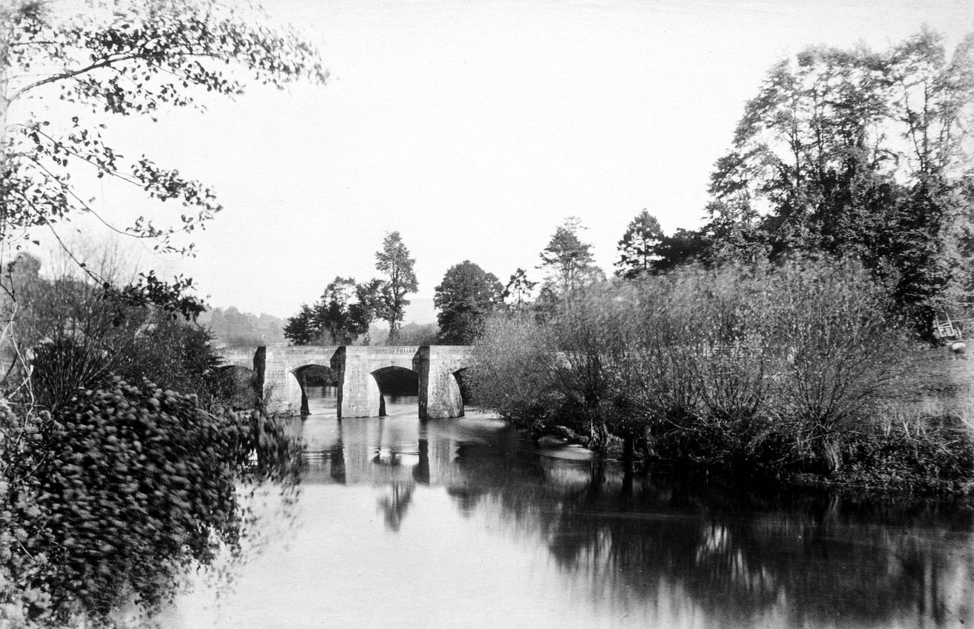 Plate from album ''Photographic views of Bath and the neighborhood''