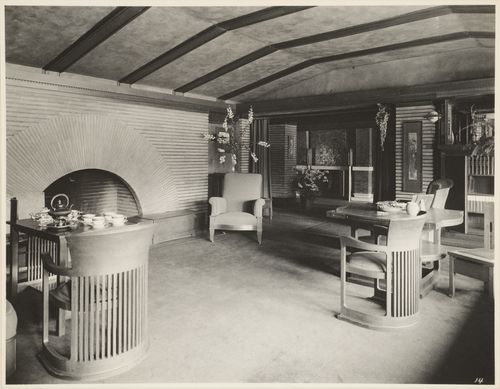 Darwin D. Martin House, reception room