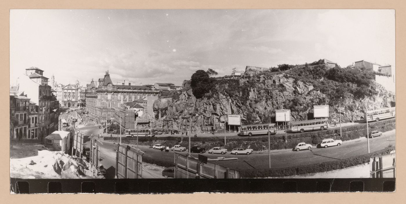 Panoramic view of site and surrounding area for Edifício de Escritórios na Av. D. Afonso Henriques, Porto, Portugal