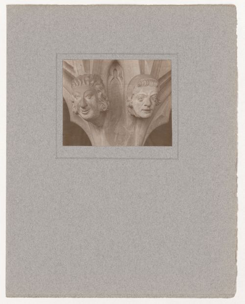 Plate from portfolio ''York Minster Chapter House''