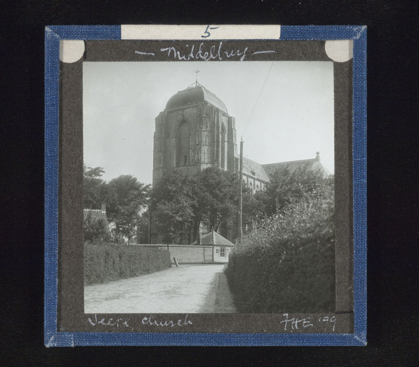 View of Groote Kerk, Veere, Netherlands