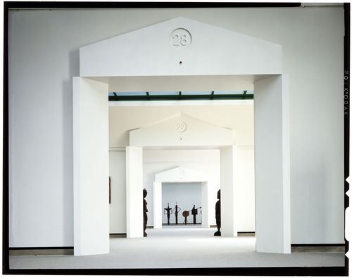 View of the galleries, Staatsgalerie, Stuttgart, Germany
