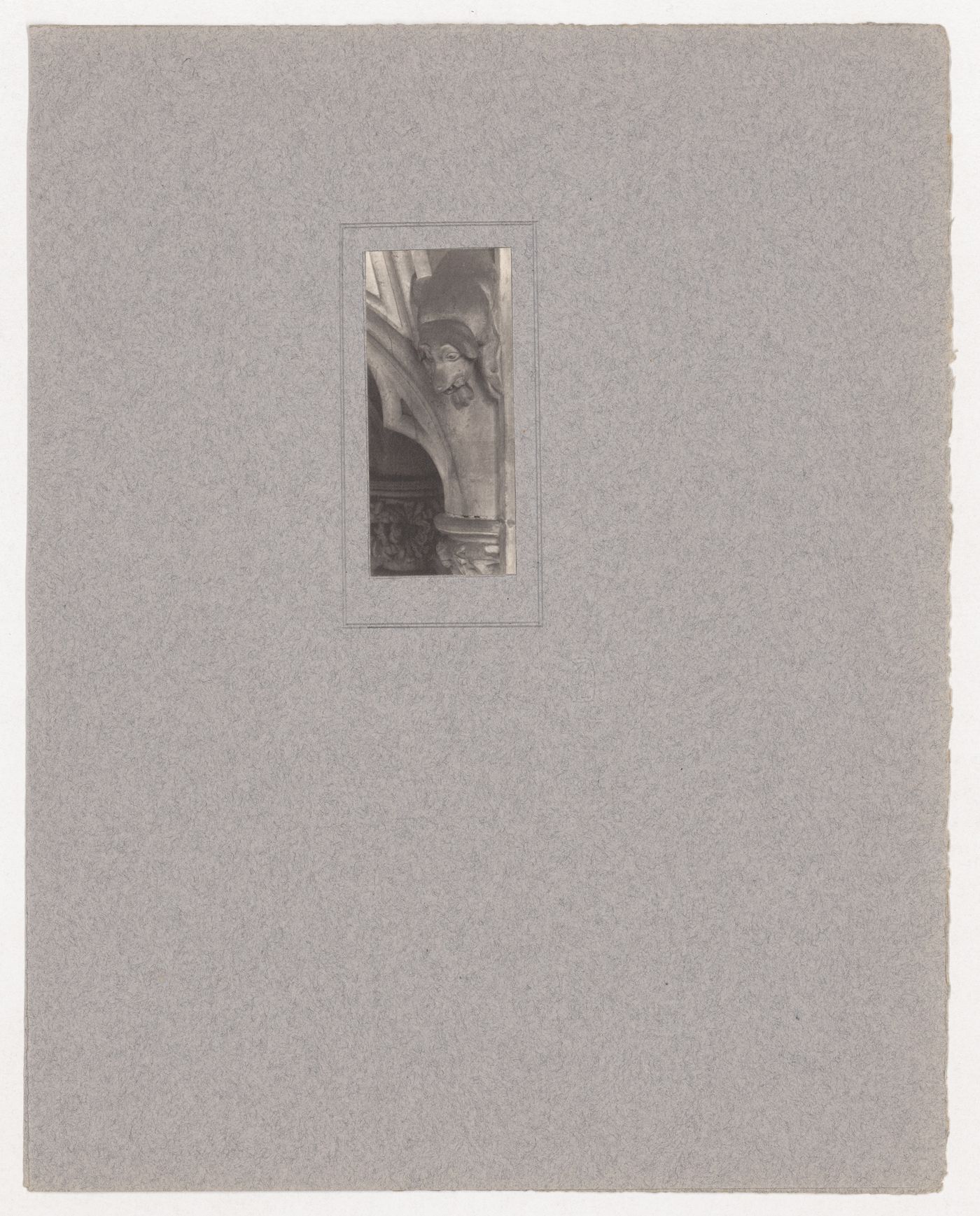 Plate from portfolio ''York Minster Chapter House''