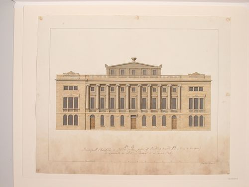 Broad Sanctuary, Westminster- principal elevation