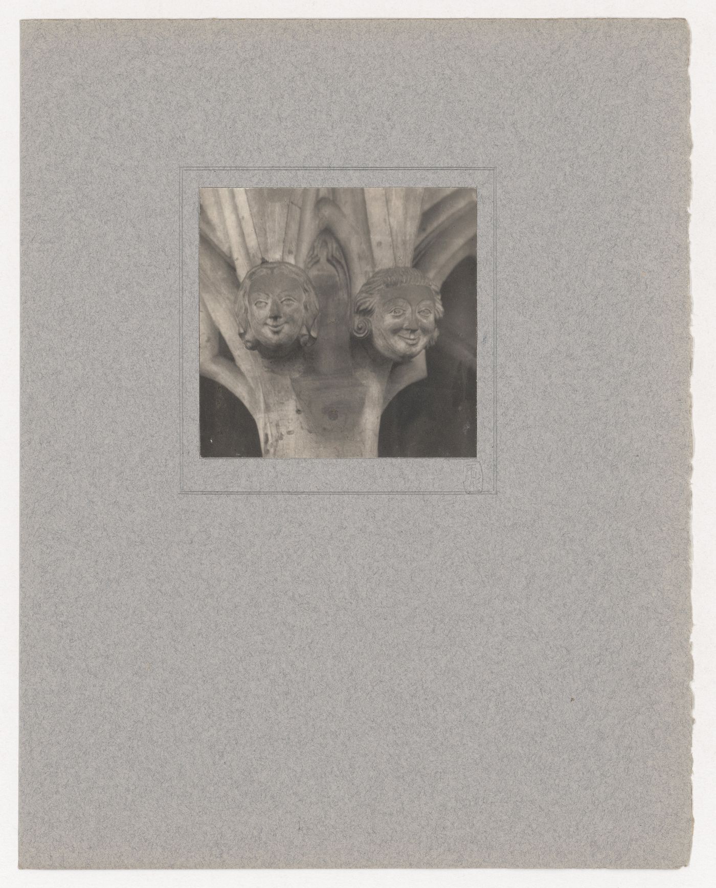 Plate from portfolio ''York Minster Chapter House''