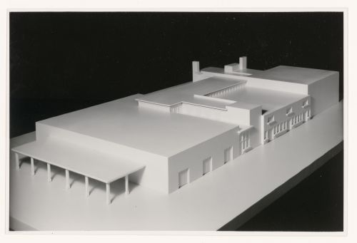 Photograph of a model for a winery, Purmerend, Netherlands