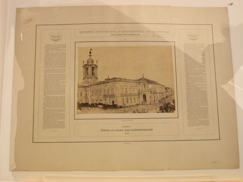 Plate from portfolio ''Revista Pittoresca e Descriptiva de Portugal com Vistas Photographicas''