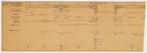 Plan d'armature, Garage de la Montée du Zouave, Montréal