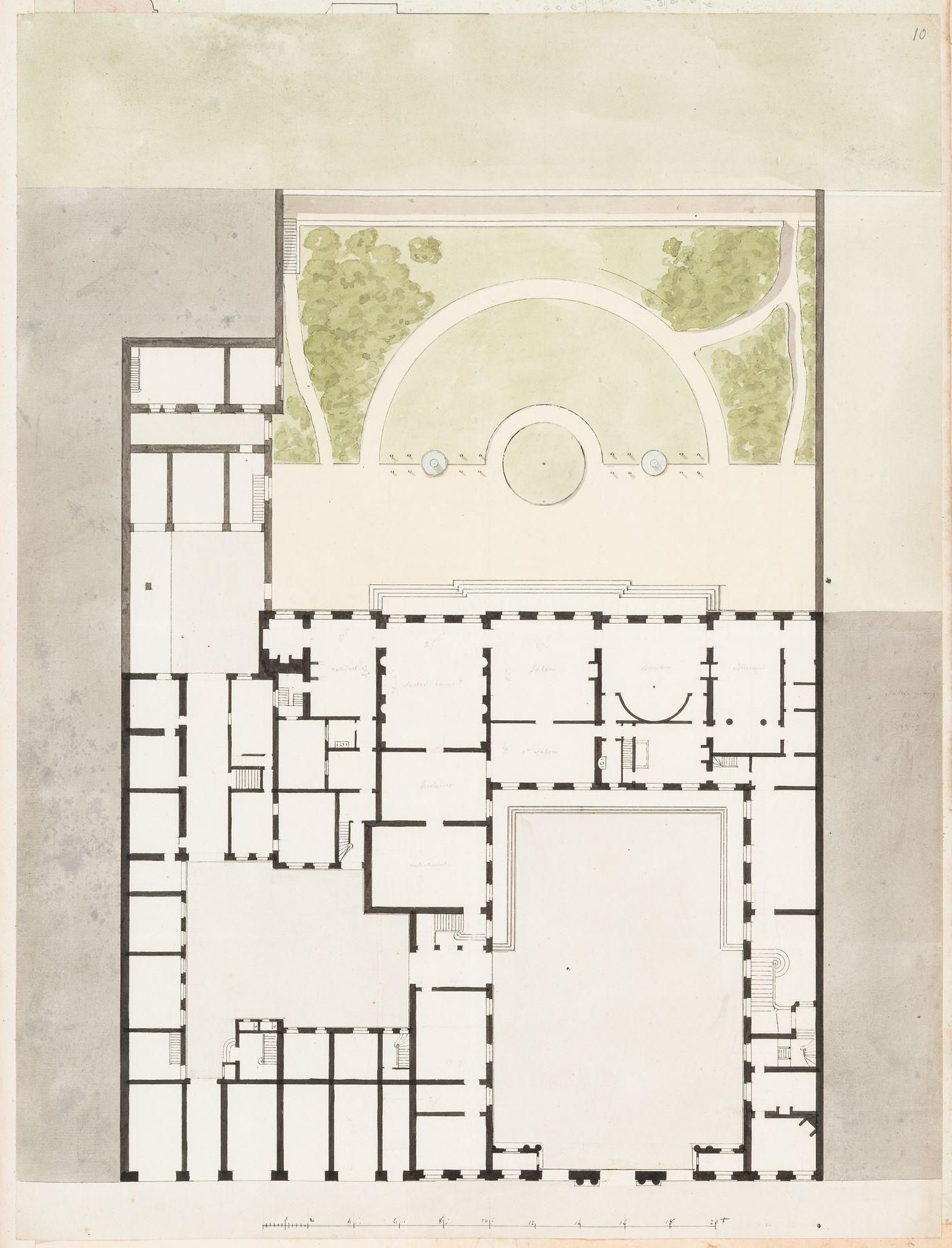 Hôtel Bouillon, Paris: Ground floor plan