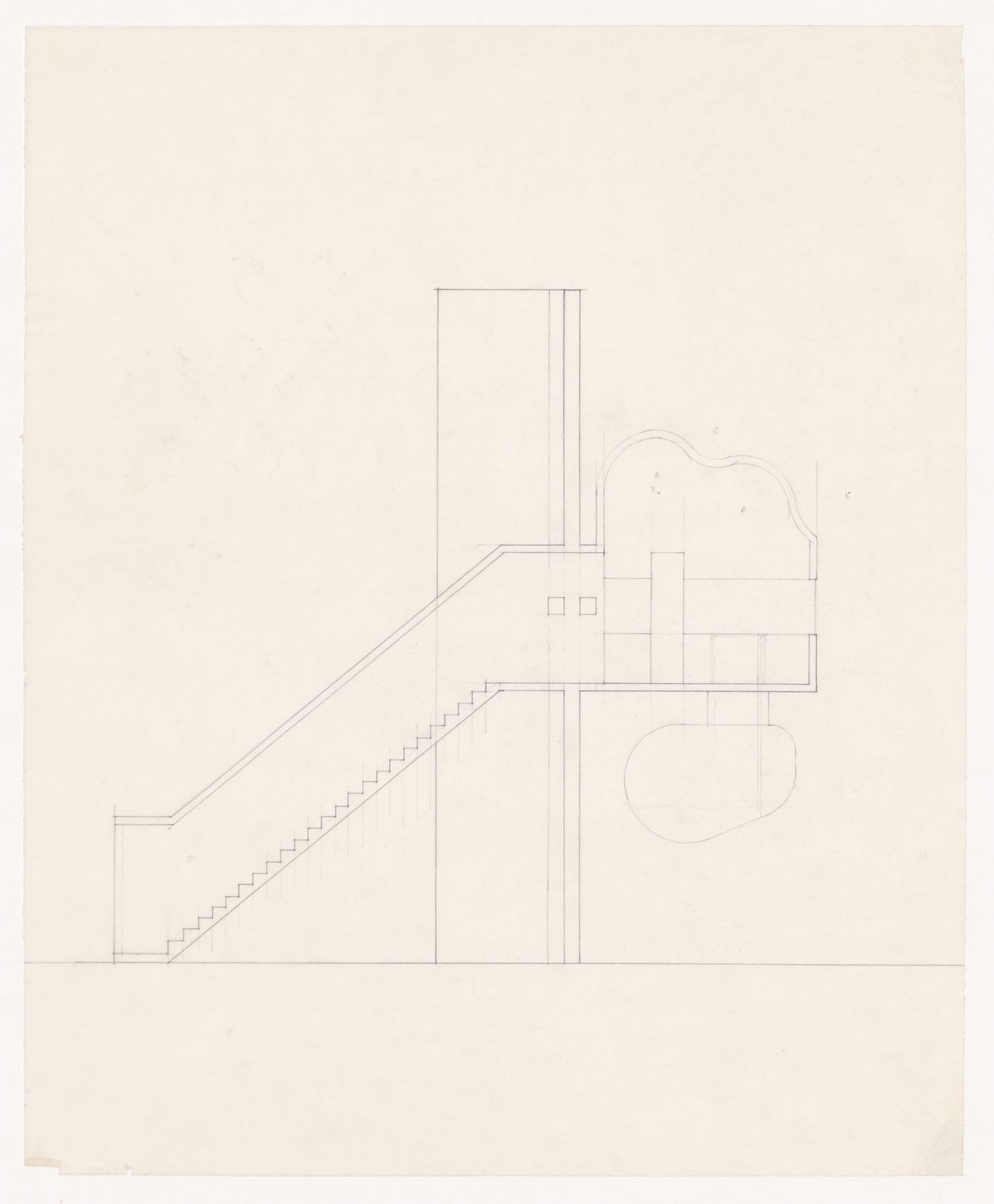 Section for Wall House 3