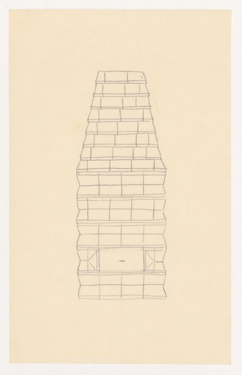 Design for an irregularly-shaped tiled stove