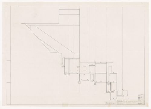 Section for Casa Mário Bahia [Mário Bahia house], Gondomar, Portugal