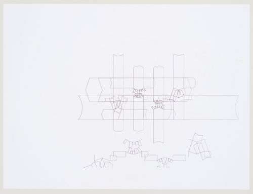 Schematic plan, Biozentrum - Biology Center for the J.W. Goethe University, Frankfurt am Main, Germany