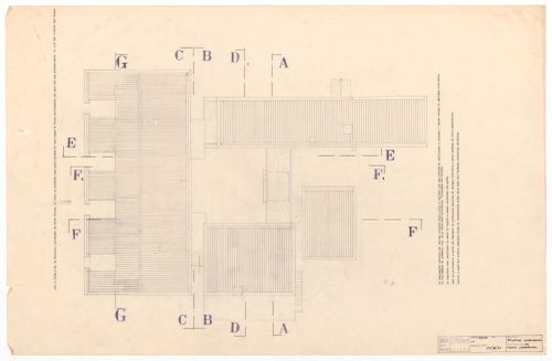 Plan for Case Di Palma, Stintino, Italy