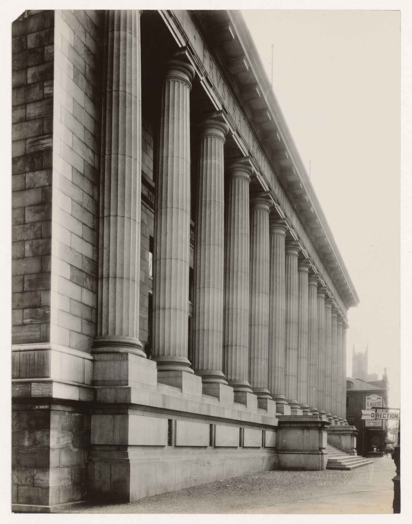 Vue de l'Annexe au Palais de Justice de Montréal, Montréal, Québec