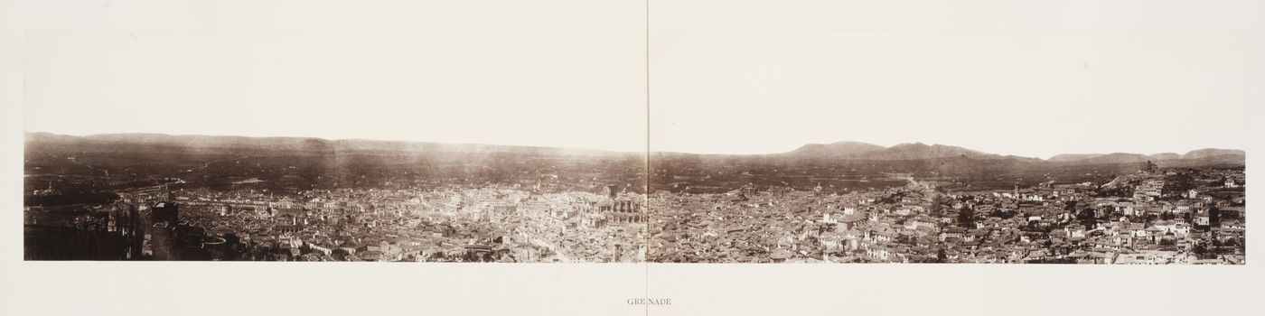 Panorama of Granada, Spain