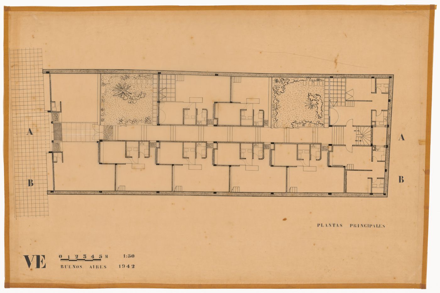 Floor plan for Viviendas en el espacio, Buenos Aires, Argentina