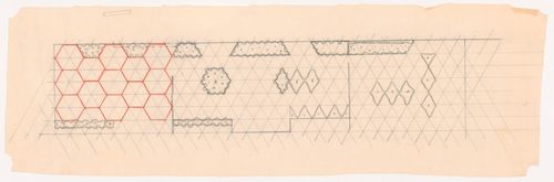 Sketch landscape plan for University Faculty Club, University of British Columbia, Vancouver, British Columbia