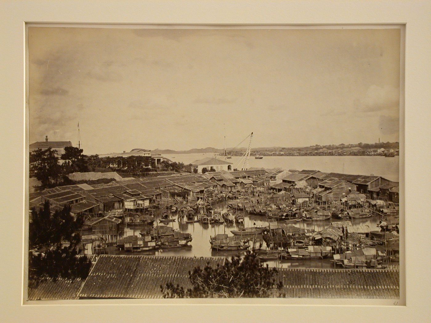 Untitled [harbor scene]