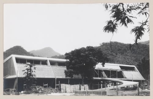 View of Leonel Miranda House, under construction, Rio de Janeiro, Brazil
