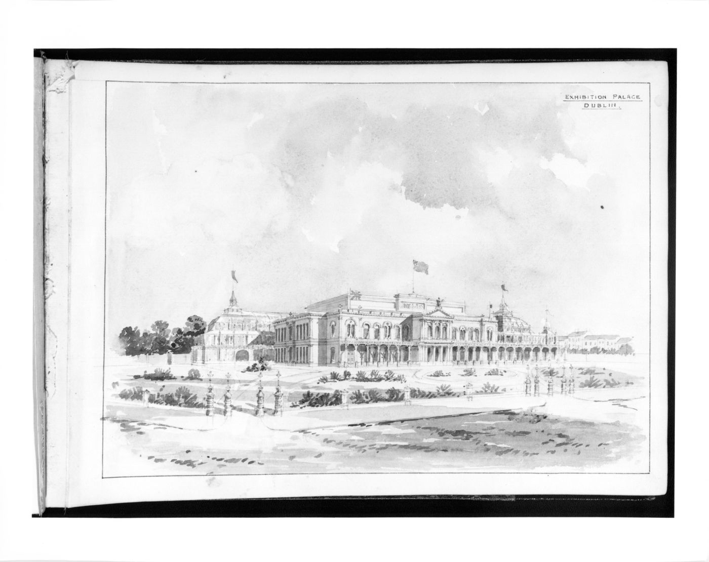 Drawings of buildings designed by Jones