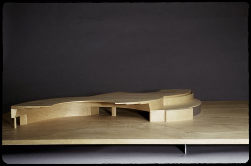 View of model for Posto de abastecimento da SACOR, Matosinhos, Portugal