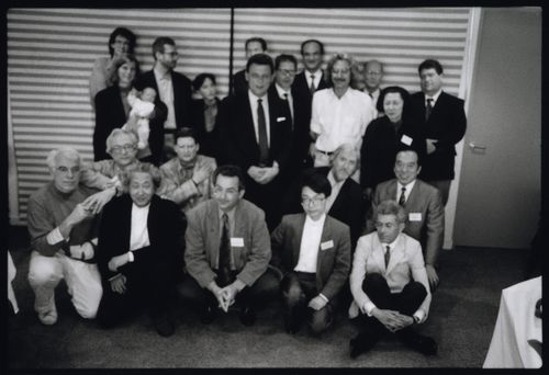 Group photograph of Anyone conference attendees