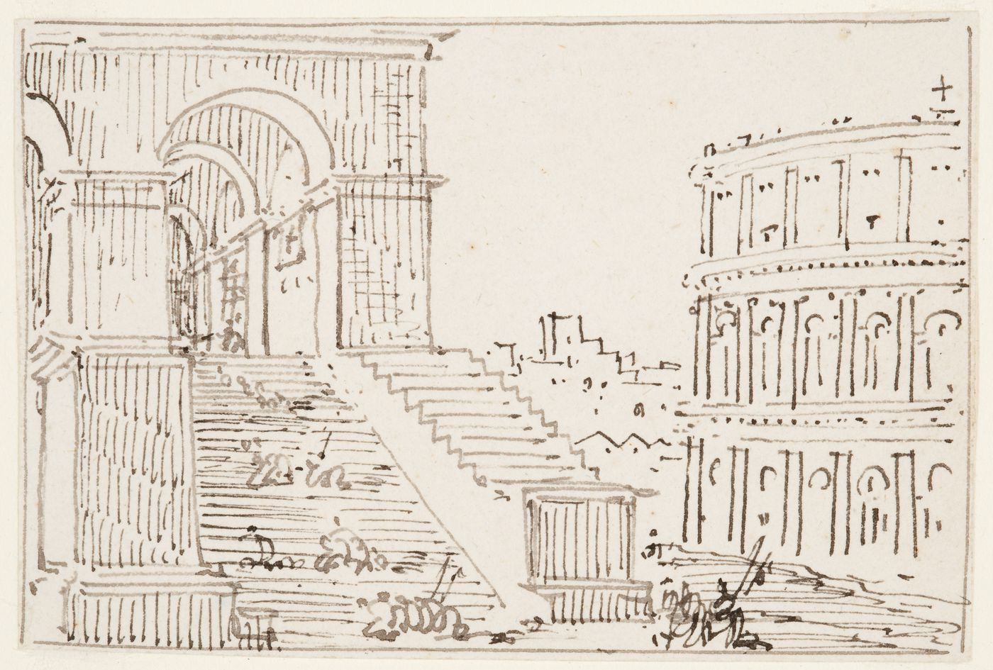 Imaginary view of Rome