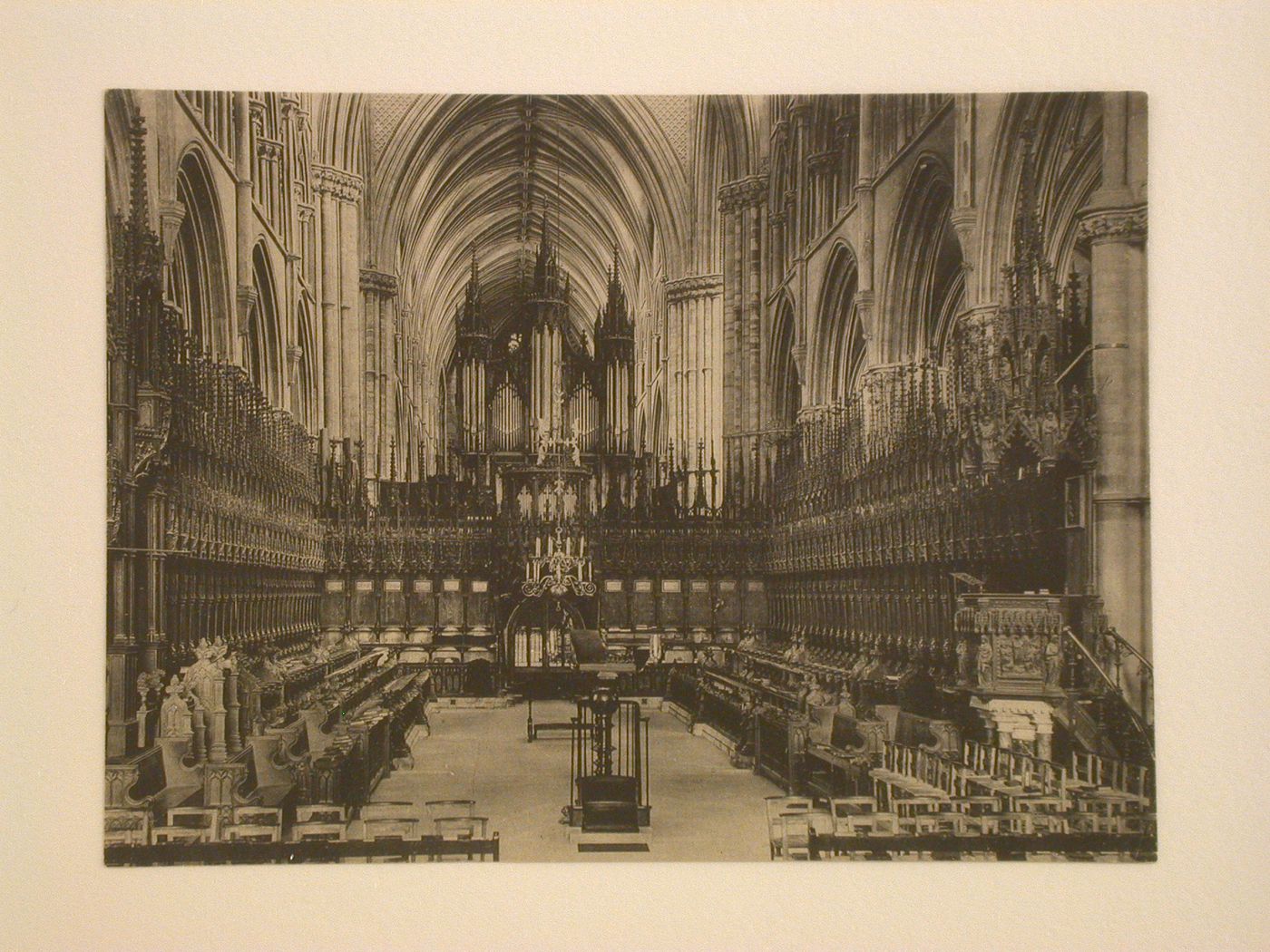 Lincoln Cathedral choir, Lincoln, England