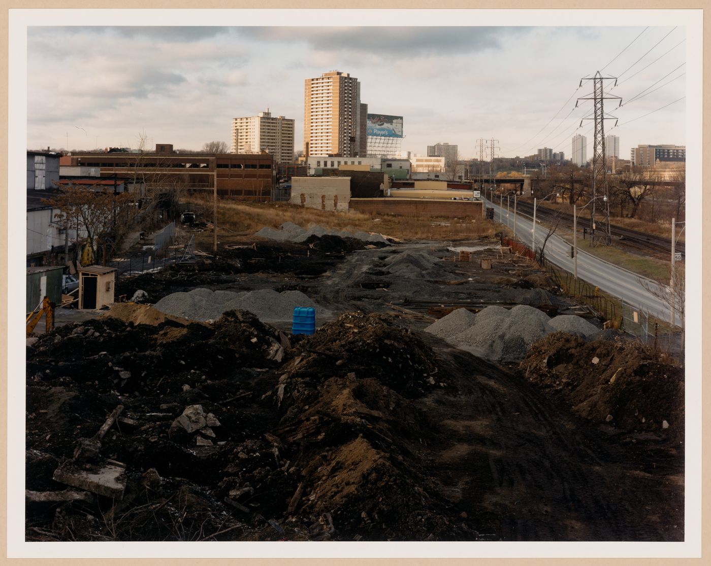 Don Valley: View north from Queen Street of west side of Don Valley, Toronto, Ontario