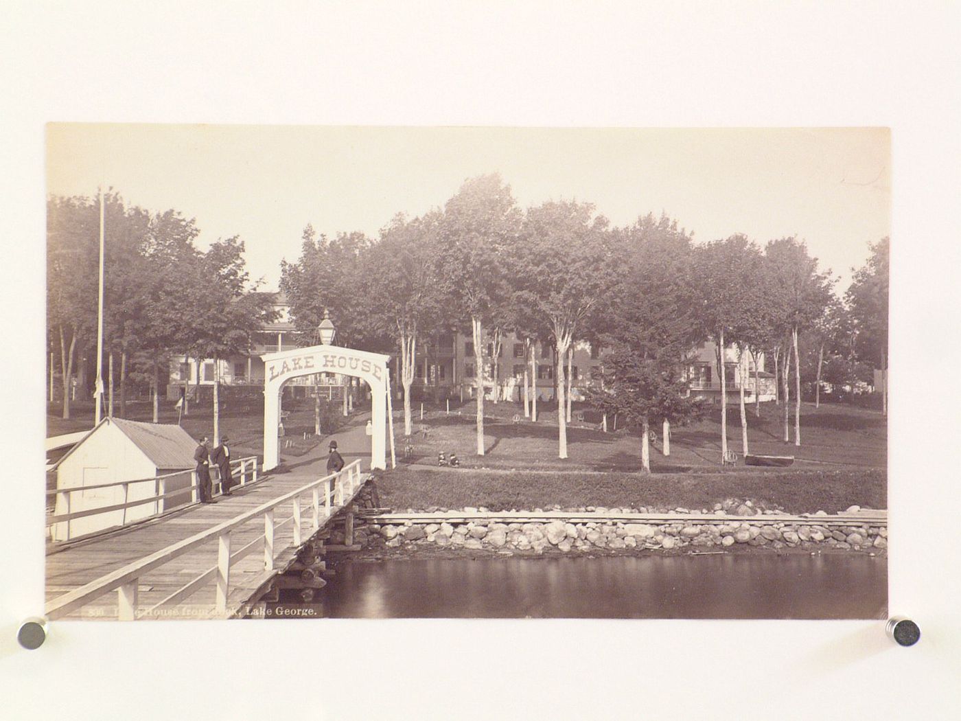 Lake House from Dock, Lake George