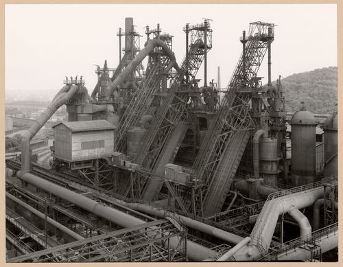 View of Gute-Hoffnungs-Hütte steel mill, Oberhausen, Ruhr, Germany
